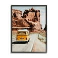 thumbnail image 2 of Stupell Industries Yellow Van Driving Canyon Desert Rural Road Framed Wall Art, 16 x 20, Design by Amy Brinkman, 2 of 5