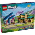 thumbnail image 3 of LEGO Friends Olly and Paisley's Family Houses Building Toy - Pretend Play Toy Figures & Playsets for Girls & Boys, Ages 7+ - Gift for Kids W/ Mini-Dolls - 42620, 3 of 9