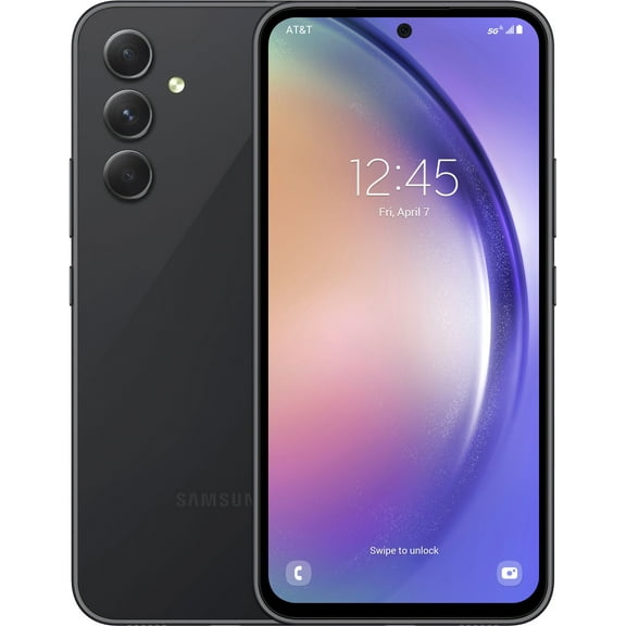 Restored Samsung SM-A546VZKBVZW Galaxy A54 6.4'' 5G 4G LTE 6GB RAM 128GB Storage Verizon Android Phone, Awesome Graphite (Refurbished)