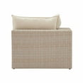 thumbnail image 6 of Cali Natural Wicker Outdoor Corner Chair, 6 of 9