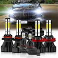 thumbnail image 1 of Bombillas LED YONGSHENG para Ram 1500 2500 3500 2011-2018 luces bajas y altas H11 9005 + kit de bombillas antiniebla 9145, 1 of 4