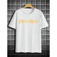 thumbnail image 3 of Lord of the Rizz Graphic T-Shirt, Casual Crew Neck, Knit Fabric with Slight Stretch, Summer Regular Fit, Short Sleeve Tee with Printed Design for Adults, 3 of 8