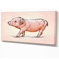 thumbnail image 3 of Design Art - Happy Pig Portrait in Brush Painting, 3 of 4