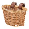 thumbnail image 3 of Panier de Rangement pour Guidon de Vélo pour Enfants Panier en Osier Accessoires Durables, 3 of 7