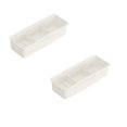 thumbnail image 1 of Oleegame 2PC Spoon And Lid Rest Retractable Storage Box Simple Assembled Storage Box Clothes Storage Box Kitchen Supplies Storage Box Beverage Storage Box Sundries Storage Multi Purpose Storage, 1 of 7