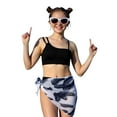 thumbnail image 2 of MuXiKeJi Clothes Girls 3 Piece Rash Guard Swimsuits Set Tankini Bathing Suits for Girls Long Sleeve Beach Swimwear 3-16 Years, 2 of 8