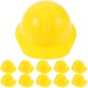 thumbnail image 4 of 10pcs Mini Construction Helmet Realistic Small Helmet Model Doll Helmet Decor Hat Decor, 4 of 4