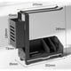 thumbnail image 5 of Estante de almacenamiento de cocina perfecl Soporte de te Organizador de fregadero de esponja, 5 of 8