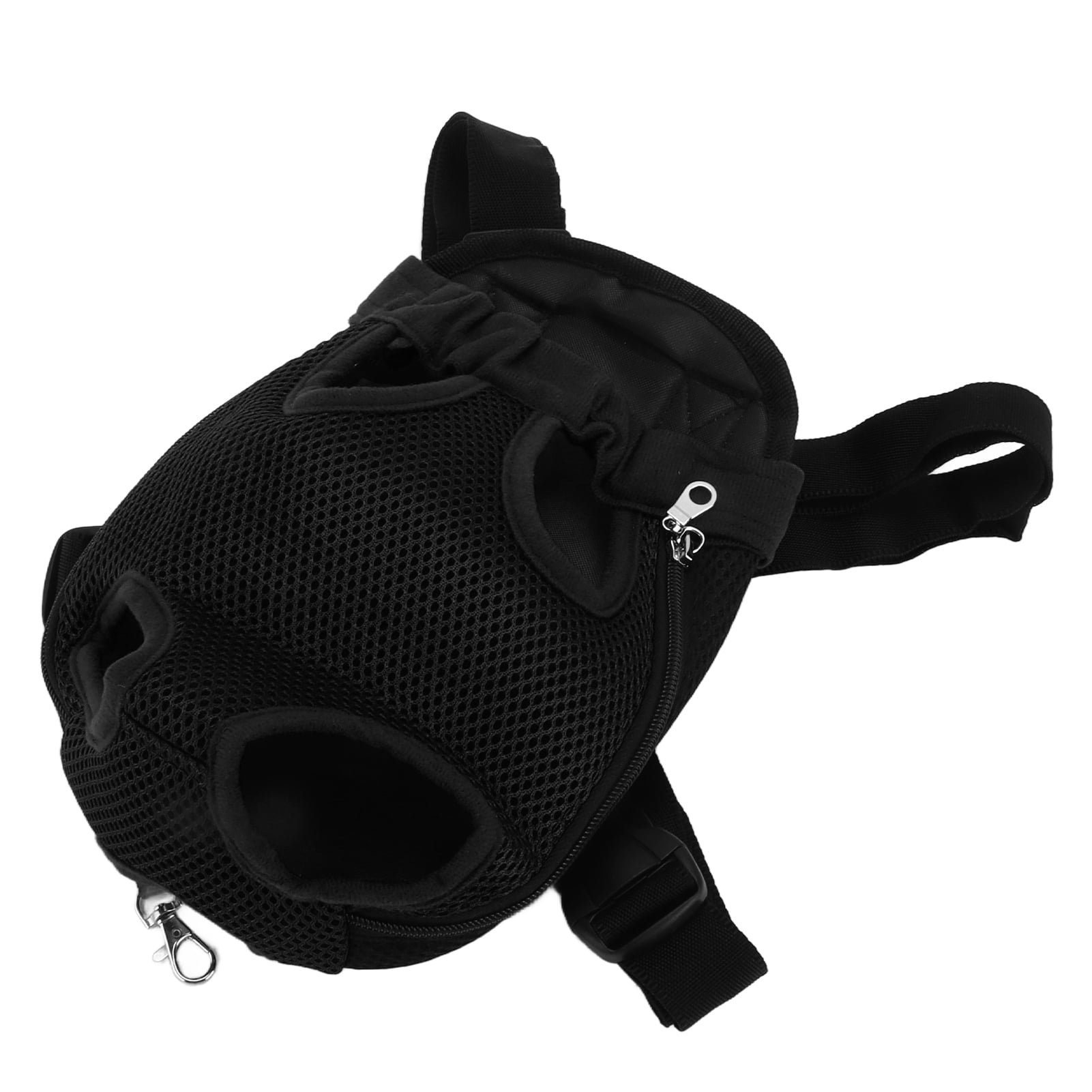 Pet Carrier Backpack, Pet Chest Backpack Elastic Opening Nylon  For Travel For Motorcycle For Hiking For Bike Red,Black,Beige