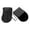 Solid Black, variant on koolsoo 2 Pieces Summer Motorcycle Handlebar Muffs Breathable Bike Handlebar Mittens Rose Red