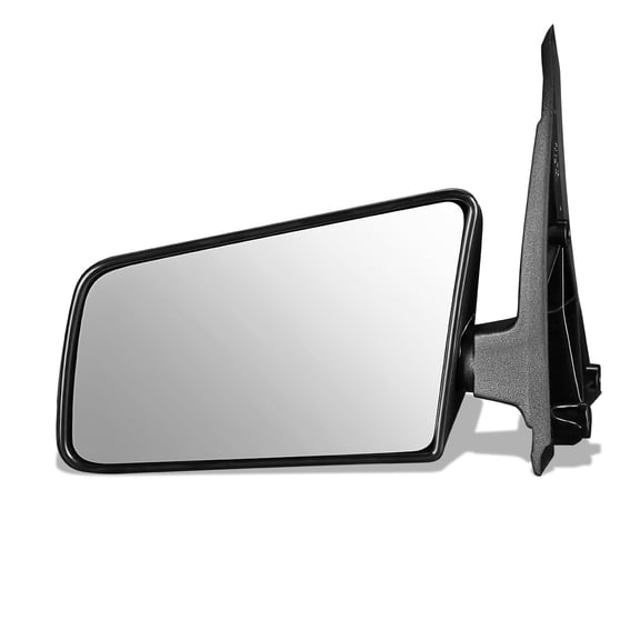 DNA Motoring OE Style Manual Left Side Door Mirror Compatible with 1985-1994 Chevy S10 Gmc S15
