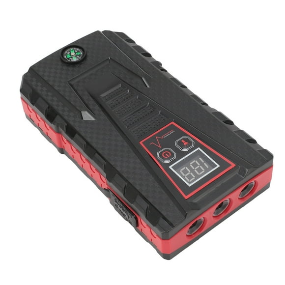 1000A Peak Car Battery Starter, 12V Portable Auto Starter Booster, 15000mAh USB Fast Charging Battery Pack Box with LED Flashlight for 6L Gas & 5.5L Engine