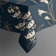 thumbnail image 2 of 42x42 Inch Waterproof Square Tablecloth, Thickened Polyester Table Cover for Dining & Parties, Floral Print, 2 of 6