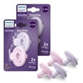 thumbnail image 1 of Chupete Philips Avent Lila Fresco Rosa Pastel para Bebés 0-3 Meses, 1 of 9