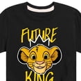 thumbnail image 3 of The Lion King - Future King - Simba - Toddler & Youth Short Sleeve Graphic T-Shirt, 3 of 5