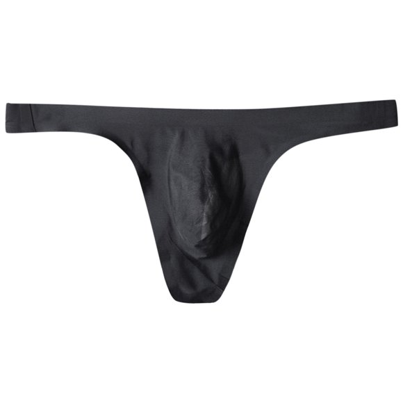 Ketyyh-chn99 Mens Jockstrap Underwear Men Fashion Underpants Solid Briefs Underwear Pants Panties for 3XL,Black