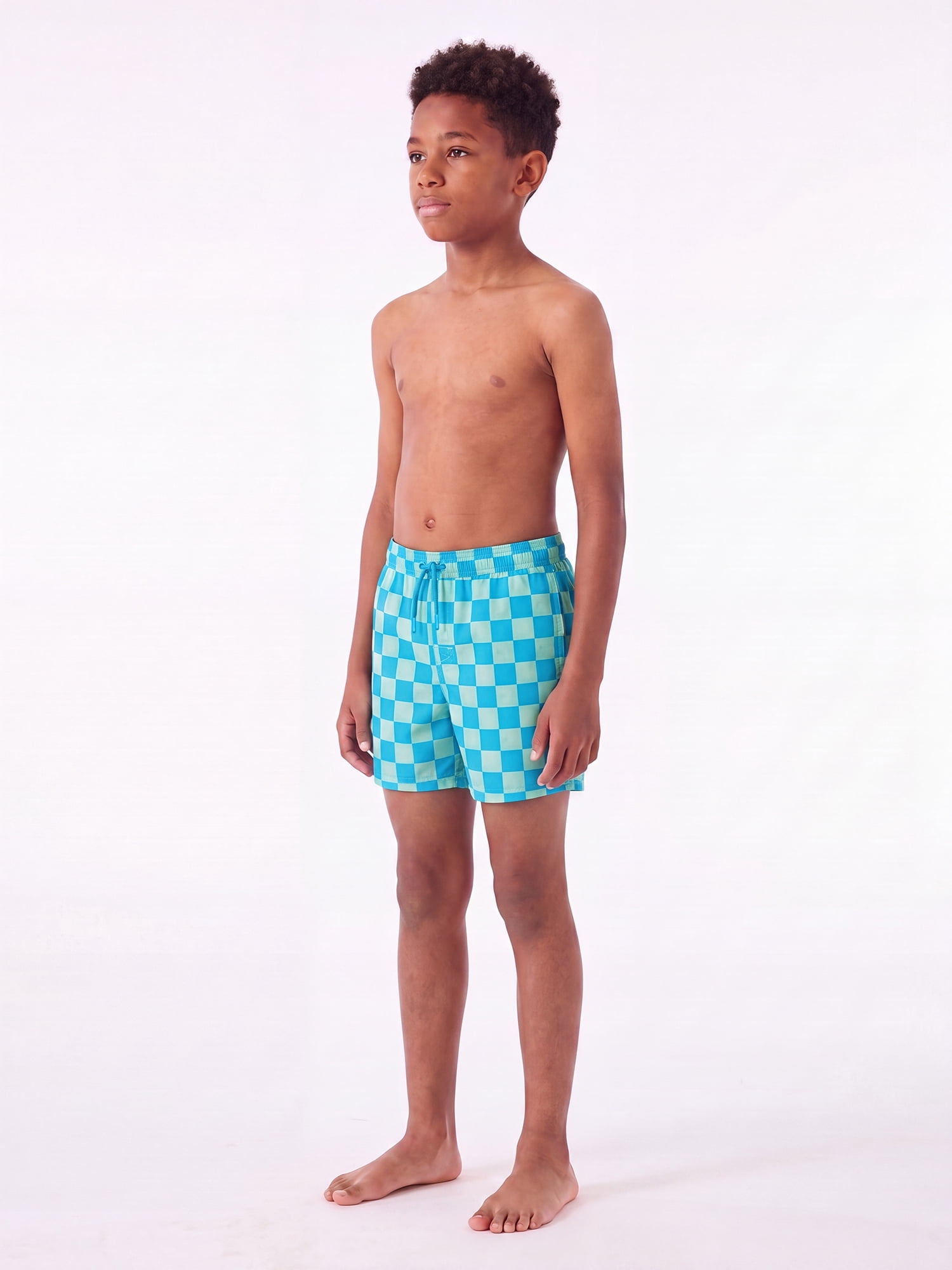 Ocean Gear Boys Print 5.5 inch Swim Trunks , Sizes 4-18
