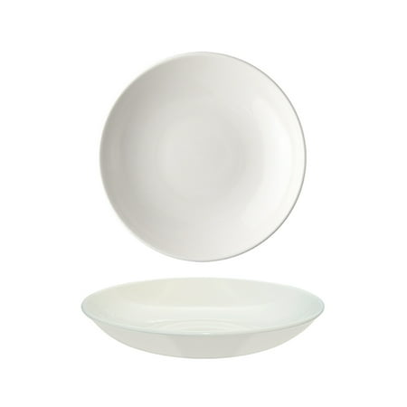 

Warm White Low Bowl 9