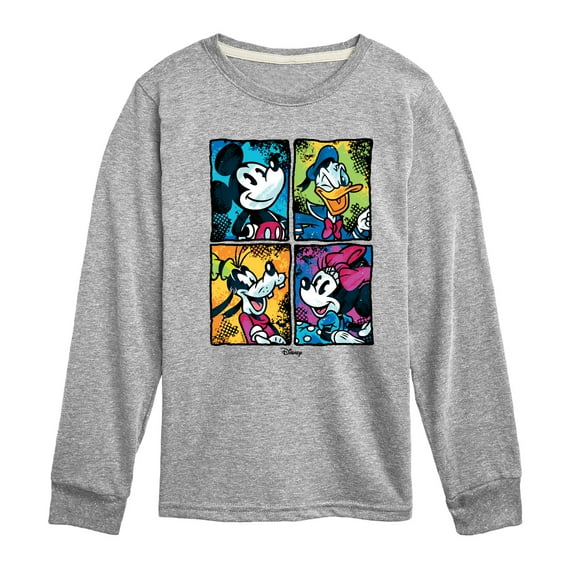 Disney - Mickey Friends Urban - Toddler & Youth Long Sleeve Graphic T-Shirt