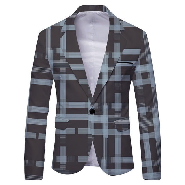 Chaqueta de traje de negocios para hombre de primavera y otoño Chaqueta de traje británica de talla grande para hombre