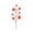 Red, variant on FEOLGEHLY 10PCS 4th of July Decorations, Independence Day Star Embellishment, Waterproof Weather Resistive Erosion Resistive Not Cosy to Break Plug in Layout for Home Desk Wedding Decor (White)