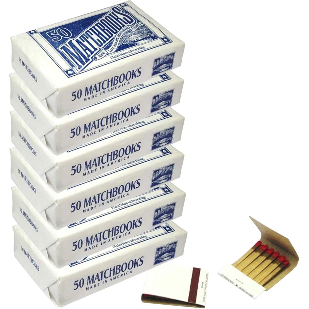 6 Boxes Plain White Matches Matchbooks for Wedding Birthday Wholesale