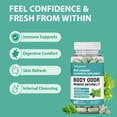 thumbnail image 3 of Adeqauom Chlorophyll & Parsley Supplement,Vegan & Organic Deodorant That Works from The Inside Out ,60 Vegan Capsules, 3 of 6