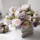 thumbnail image 5 of Ramo de 5 rosas pequeñas, rosas persas, flores falsas, 5 of 6