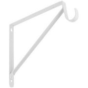 Stanley 820225 Shelf And Closet Rod Bracket, 11" x 12-5/8", White