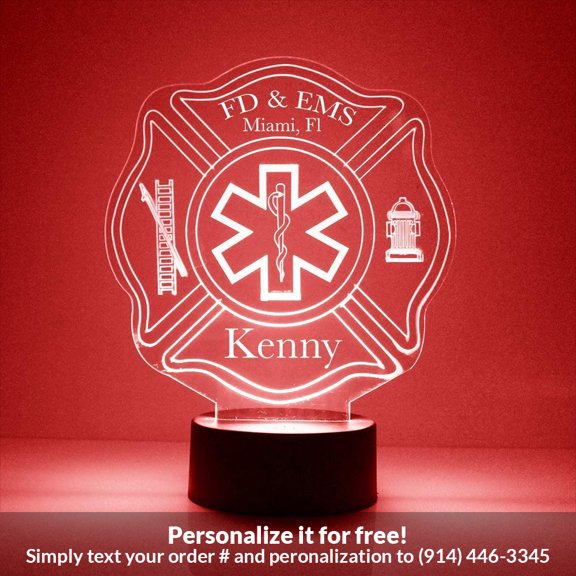 Mirror Magic Store EMT Color Changing Personalized LED Light with Remote Control