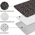 thumbnail image 5 of Dark Christmas Tree and Gift Pattern Bathroom Rugs Sets 3 Piece,Toilet Cover Set,Absorbent Non Slip Bathroom Mats Sets with U-Shaped Contour Rug Toilet Rug Set, 5 of 5