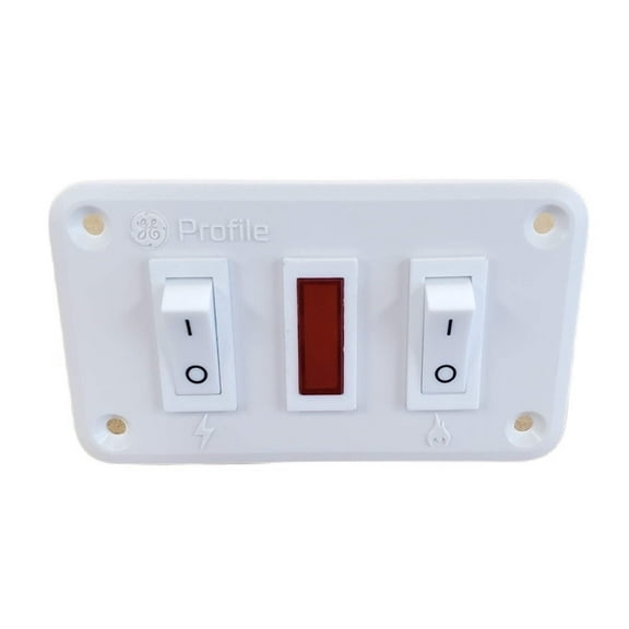 GE Appliances | Water Heater On/Off Wall Switch | PMCSRS | for LP and Electric | White