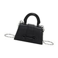 thumbnail image 4 of Bolso de cadena Carteras Cartera Señora Regalo del día de San Valentín Monedero Bolsa Mujeres Niñas negro jinwen Bolsos cruzados para mujer, 4 of 8