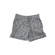 Active Life Ladies' Missy Super Brushed Hacci Soft Cozy Shorts in Grey Leopard, Small