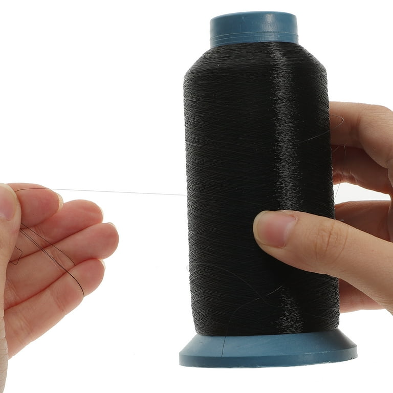 2 Rolls Sewing Machine Thread Nylon Thread Sewing Nylon Thread for Hair  Extensions