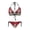 Vintage Snowman Print, variant on chaqlin Highland Cow Halter Triangle Bikini Set Two Piece Tie Side Bathing Suit for Beach & Pool Vacation Sexy Quick Dry Swimwear for Women