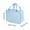 Blue, variant on Toiletry Bag, 11.8x4.1x8.3 Inch Water Repellents EVA Mesh Travel Portable Storage Bag Multifunctional Makeup and Toiletries Bag Travel Clothing/item Storage Bag Travel Essentials