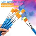 thumbnail image 3 of 0.78 inch Flat Paint Brushes for Acrylic Painting, 32 Pieces Large Acrylic Paint Brushes Bulk for Acrylic, Watercolor, Oil, Crafts, Face Body Art, 3 of 5