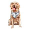 thumbnail image 5 of Disketp Hawaii Palms Dog Bandanas 1PC Triangle Adjustable Puppy Bandana Bib Handkerchief for Large Medium Girl Dogs Pets Gift, 5 of 6