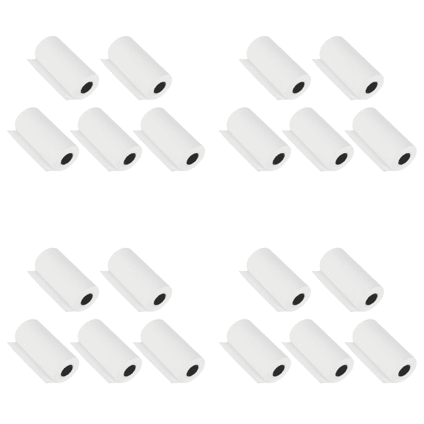 5 Rollos Papel para Impresora Térmica Etiqueta Impresión Instantánea Fotográfica 57x25mm