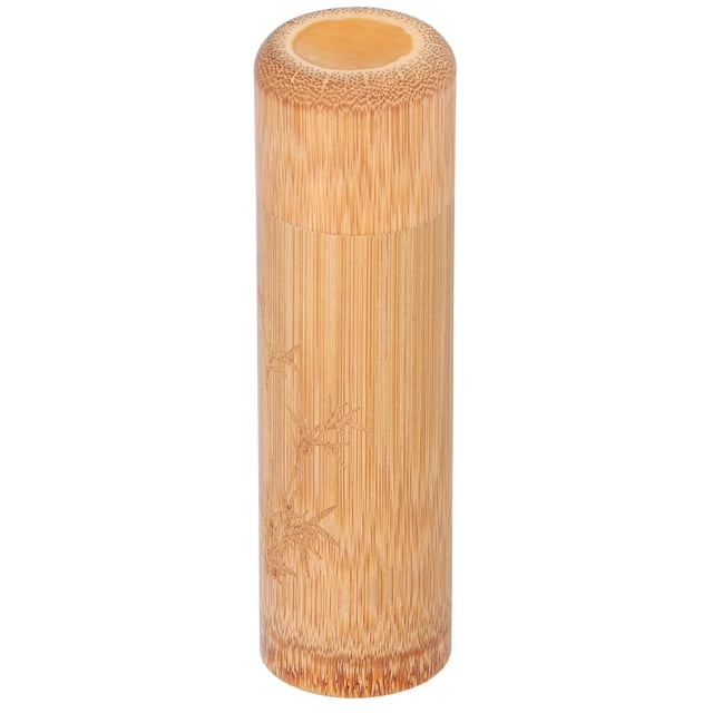 Tea Storage Container, Environmental Tea Canister Portable Health and Durability with Natural Bamboo Material for Family for Tea Coffee Beans Nuts Style 1,Style 2,Style 3,Style 4