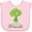 AD-Pink, variant on Inktastic Believe in Broccoli Boys or Girls Baby Bib