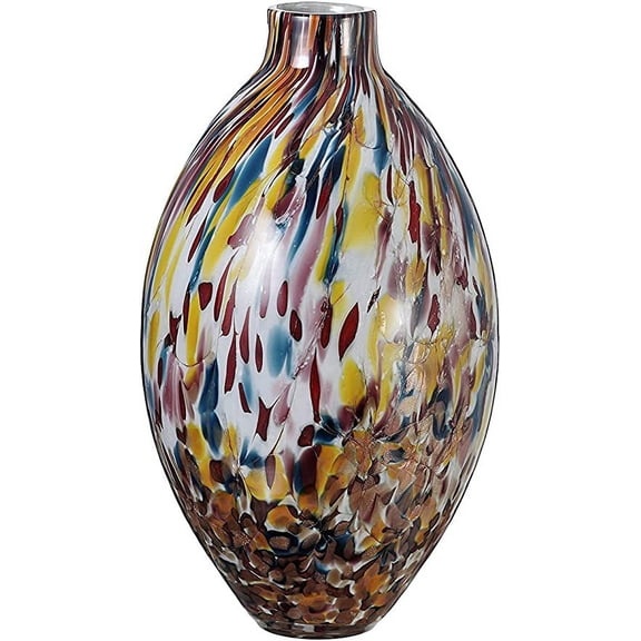 Victoria Bella 21325400.44K European Collection. 16-inch Height Glass Vase Sun