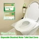 thumbnail image 1 of Fundas desechables para asientos de inodoro para viajes - pack de 10, solubles en agua y descargables, ajuste universal de 17x14 pulgadas, barrera sanitaria para baños públicos, 1 of 9