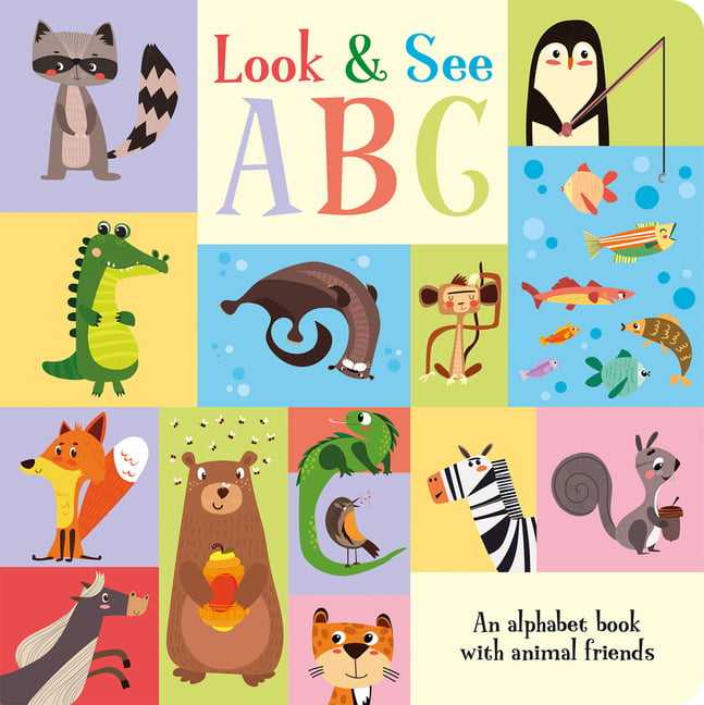 Look See ABC An Alphabet  Book with Animal  Friends  
