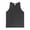 Charcoal, variant on Men's Heavy Weight Cotton Tank Tops XL, Charcoal - Pack of 2