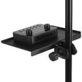 thumbnail image 3 of Plateau Support Universel pour Microphone, Support de Rack à Pince Ajustable, Plateau Support pour Micro pour Partitions de Musique, Diffusion en Direct, Karaoké, Enregistrement, Accessoires de Support de Musique, 3 of 6