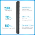 thumbnail image 3 of New 14.4V 2600MAH 4-Cell G400S Laptop Battery for Lenovo G400S S410P  Eraser G50-80 Series, 3 of 5