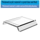 thumbnail image 2 of Estante de almacenamiento de altavoz acrílico de escritorio antideslizante para Sonos Era 300 (transparente), 2 of 5