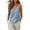 Sky Blue(Tank Tops), variant on GUACER Cami Tops for Women V-Neck Spaghetti Strap Cotton Linen Flowy Tank Tops Casual Loose Fit Summer Blouse